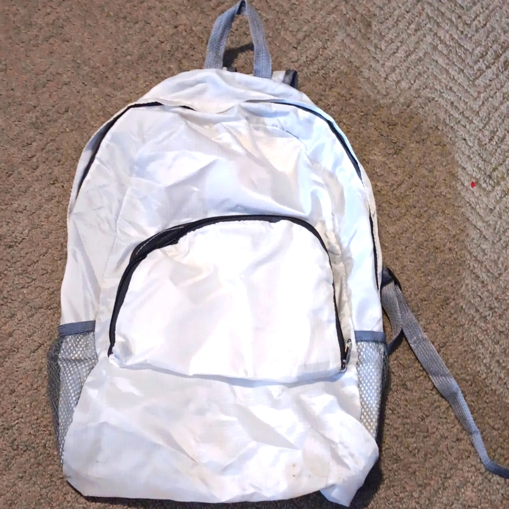 White back pack